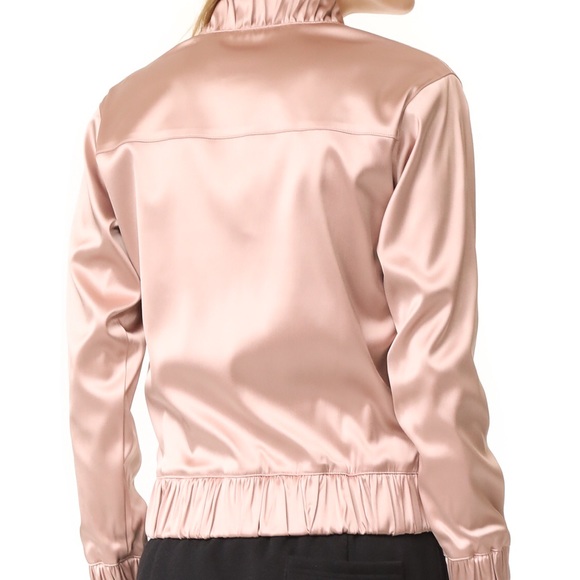 APL Pink Satin Bomber Jacket XS - Picture 3 of 3